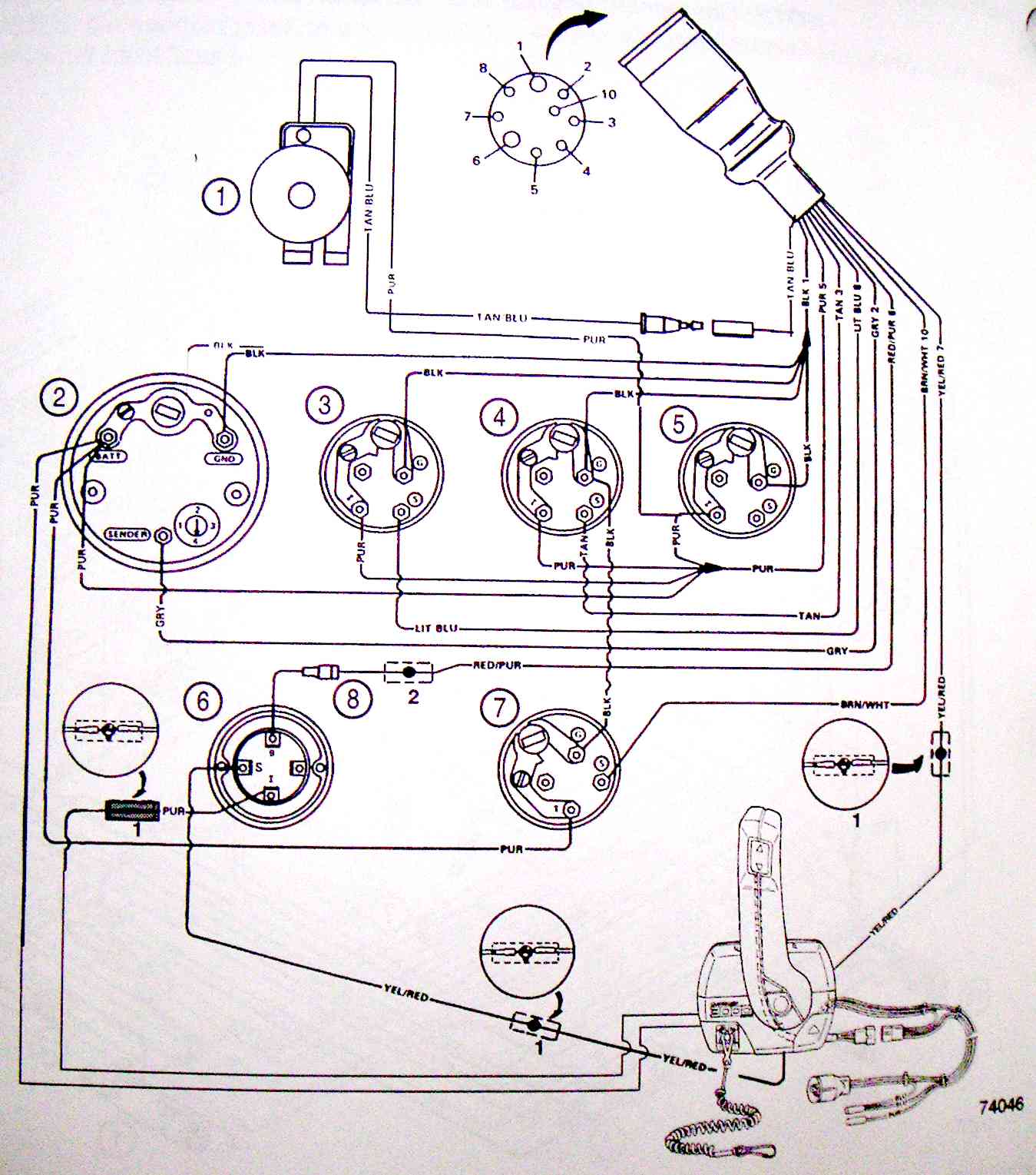 Crownline boat wiring diagram Idea