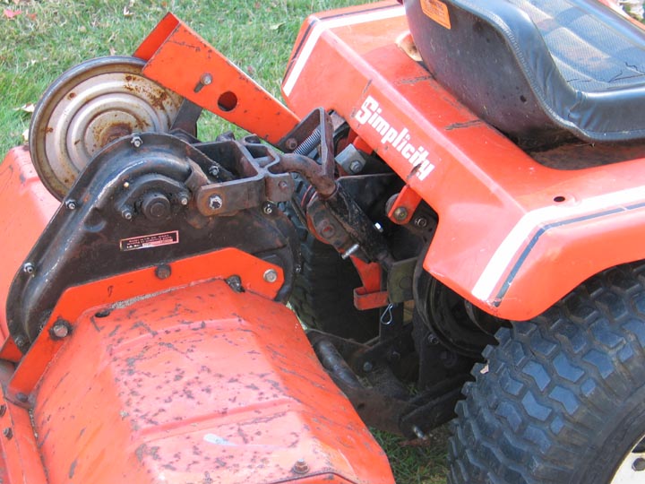 Michael's Tractors (simplicity And Allis Chalmers Garden Tractors 